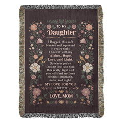 To My Daughter - Heirloom Blanket